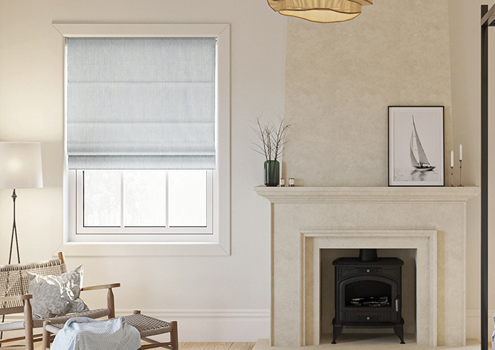 Cascade, Silver Stream - Roman Blind - Image 3